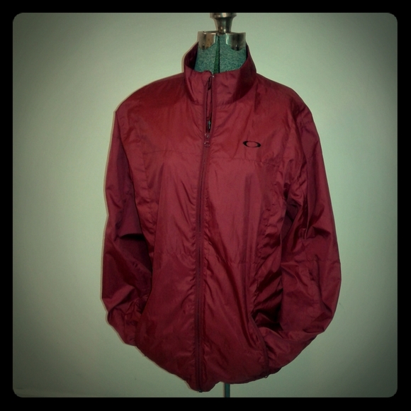 Oakley Mens Large Hydrofree Windbreaker Jacket L - Picture 2 of 7